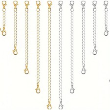 10x Estensioni collane oro 18k