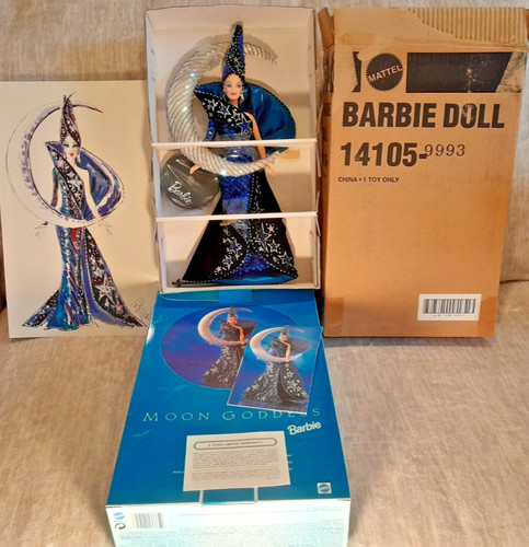 Barbie moon goddess mattel - moon,