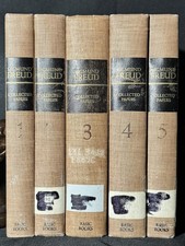 Set of 5: Sigmund Freud Collected Papers 1959 HC 1st American Edition Vol 1-5