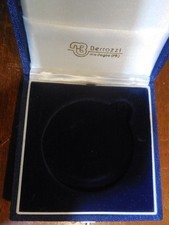 empty box for 60mm medal, blue