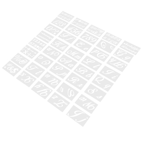 Pcs stencil numeri - stencil,