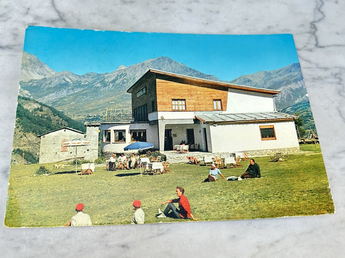 Vecchia cartolina bardonecchia - vecchia,
