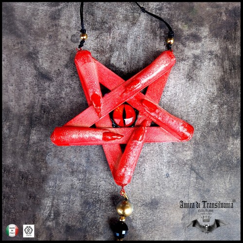 Talismano satanico pentagramma - talismano,