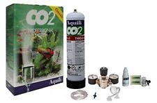 AQUILI IMPIANTO CO2 BOMBOLA U/G 600G RIDUTTORE 2 MANOMETRI TEST ACQUARIO DOLCE