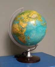 MAPPAMONDO VINTAGE ANNI 70 