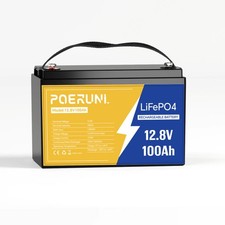 12 Volt 100Ah LiFePO4 Battery