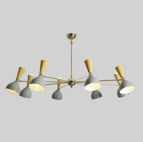 Lampadario sputnik mid century - sputnik,