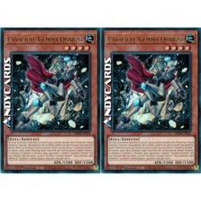 CAVALIERE-GEMMA QUARZO 2x • (Gem-Knight Quartz) • Ultra R • MP24 IT152 • 1Ed
