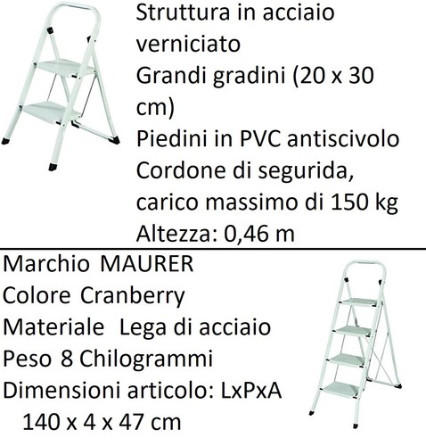 Scala sgabello gradini - scala,