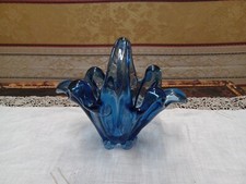 Portacaramelle In Vetro Di Murano Epoca 900