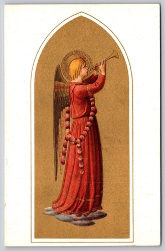 Cartolina tromba angelo fra - tromba,