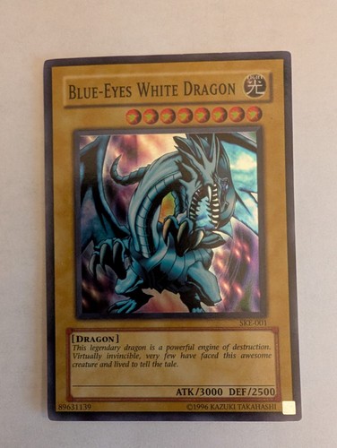 Yugioh drago bianco occhi blu - bianco,