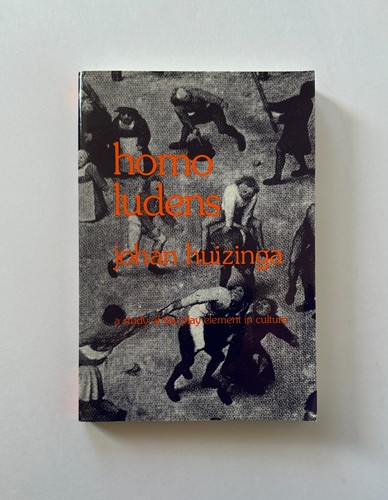 Huizinga homo ludens study - homo,