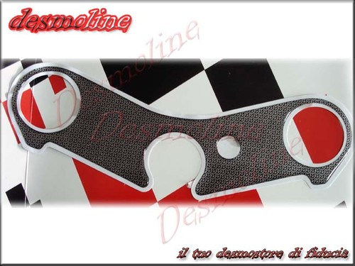 Cover piastra sterzo carbon - piastra,