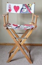 Sedia da regista vintage 40"