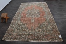 Tappeto vintage turco Oushak