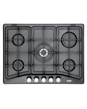 DELONGHI PFA57GH PIANO COTTURA 5 FUOCHI 1 TRIPLA CORONA GHISA ANTRACITE 874-24