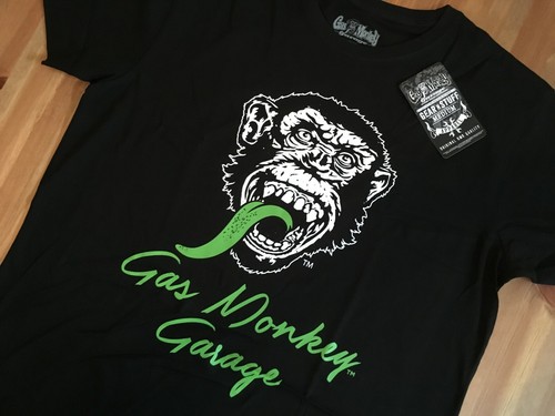 Shirt gas monkey garage - gas,