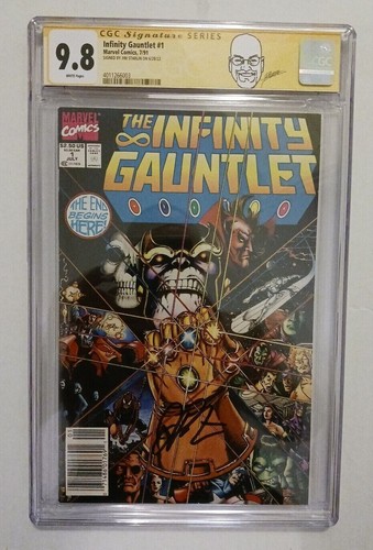 Infinity gauntlet cgc 9 8 - #1, 9.8