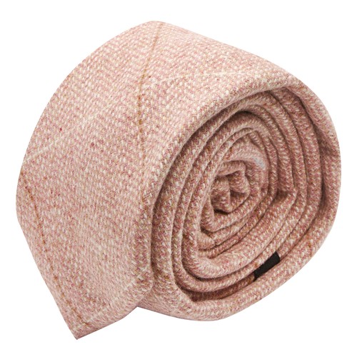 Cravatta tweed righe rosa - cravatta,