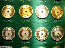 Lotto di 8 quadranti orologio