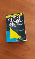 Dizionario inglese Longman monolingua, con illustrazioni a colori. Usato poco