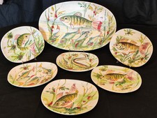 Piatti Parete Pesci Dipinti