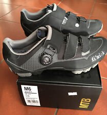 Scarpe Uomo MTB Fizik M6 BOA Man Nero-Argento EU42 (US9-UK8) - fi'zi:k Men Shoes