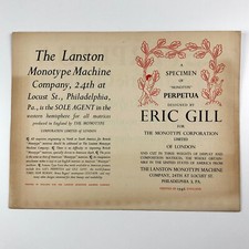 Lanston Monotype Machine