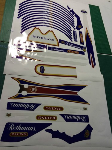 Set completo decalcomanie