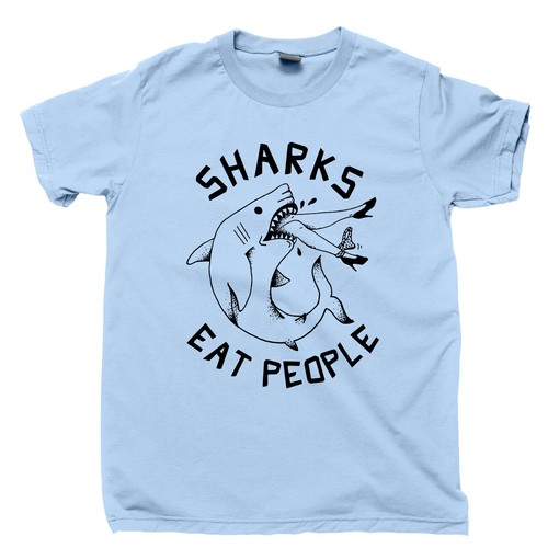 Shirt squalo megalodonte - squalo,