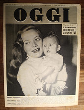 Anni 50/60 Rivista Oggi con