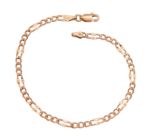 Bracciale figaro pressato - figaro,