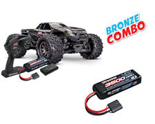 Traxxas Mini Maxx BL-2S Brushless nero bronzo combinato TRX107154-1-BLK-BRONZE-CO