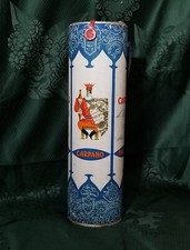 PUNT E MES  CARPANO TUBO PUBBLICITARIO CON BOTTIGLIA INTEGRO CON SIGILLI ANNI 50