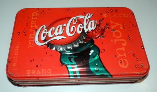 Coca cola scatolina lamiera - coca, in