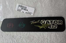 PANNELLO DECALCOMANIA INDICATORE ORIGINALE M136510 JOHN DEERE TRAIL GATOR 4x2 M136510