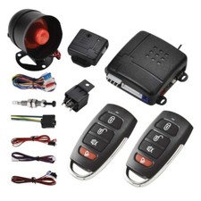 KIT CAR ALARM SYSTEM ALLARME ANTIFURTO COMPLETO UNIVERSALE PER AUTO CAMPER
