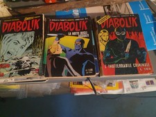 Lotto Di 6 Fumetti Albi Diabolik Annate Varie