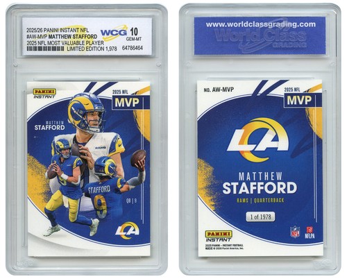 2025 panini matthew - 2025, stafford