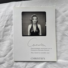 Fondation Richard Avedon Photos Christie's Paris Auction Catalogue PB Ed