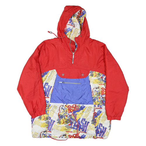 Uomo rosso blu nero snowboard - uomo,