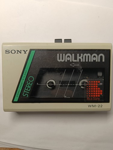 Sony walkman 1984 - walkman, wm-22