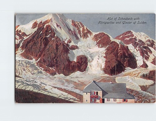 Cartolina capanna schaubach - capanna,