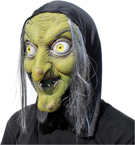 Maschera befana strega con - e,