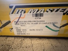 Tig Torch with fixed head, 150