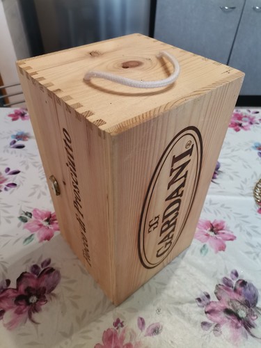 Scatola legno bauletto