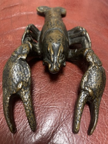 Antica scultura bronzo di - in,