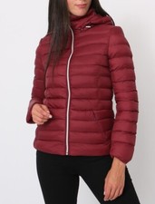 Giubbotto donna invernale piumino 100 grammi cappuccio giacca giubbino da 2XL