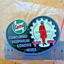 TARGA TARGA VINTAGE INTERNAZIONALE VESPA RALLY 1960 STEMMA GS 150 160 CASTROL